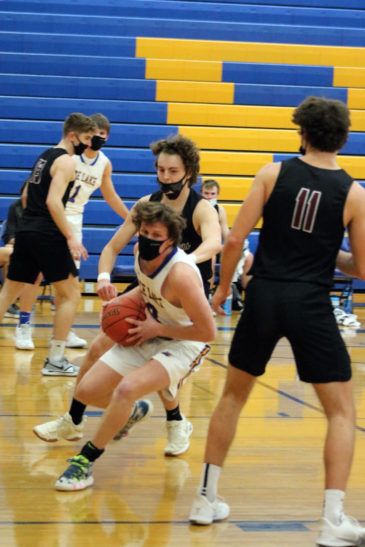 Rice Lake boys basketball vs. Menomonie 1-22-21